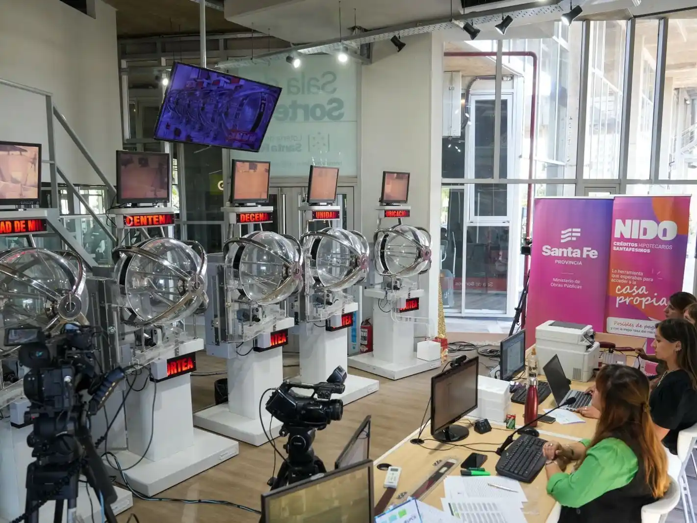 Se realizará al primer sorteo del año de Créditos Nido