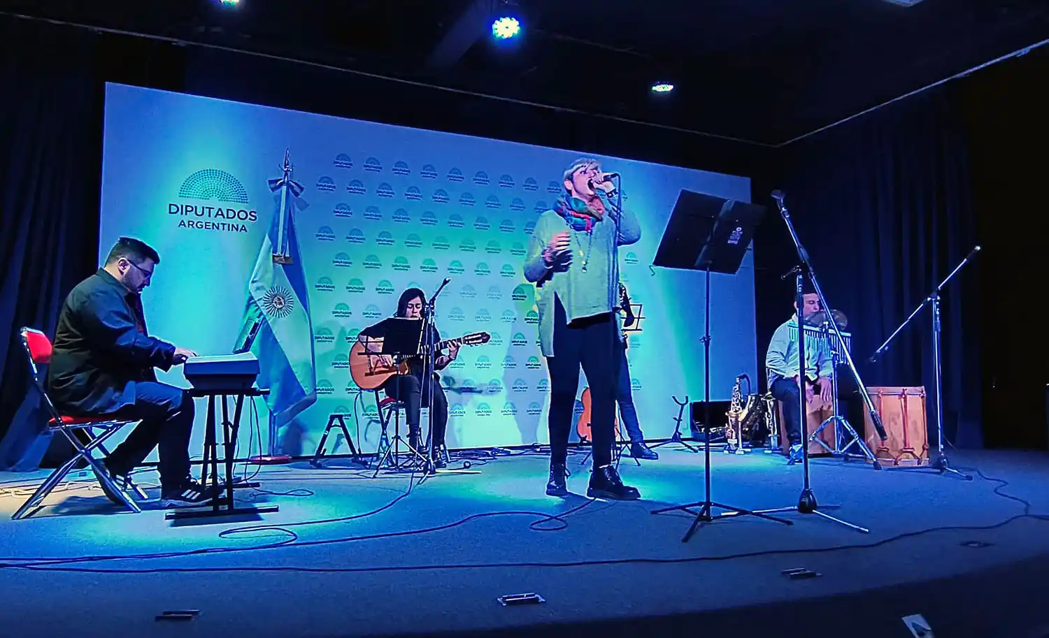 Exposición pictórica en el Congreso de la Nación