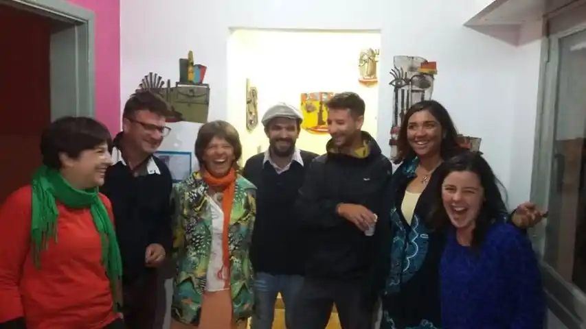 Sebastián Serqueira participó de la exposición de arte “Mixturas”