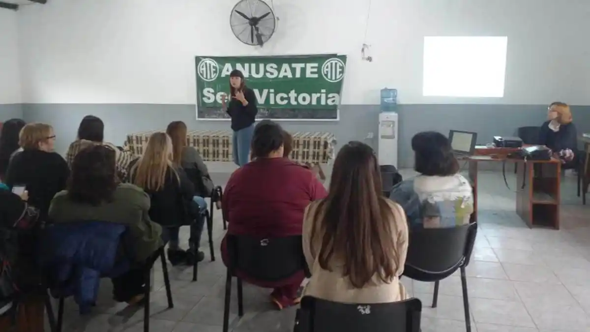 Se realizó en Victoria una jornada de formación sobre Perspectiva de Género y Violencia de Género en el ámbito laboral