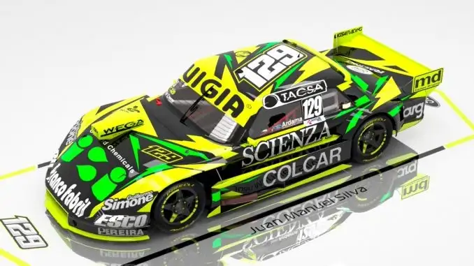 “Pato” Silva correrá con el 129 de Giallombardo