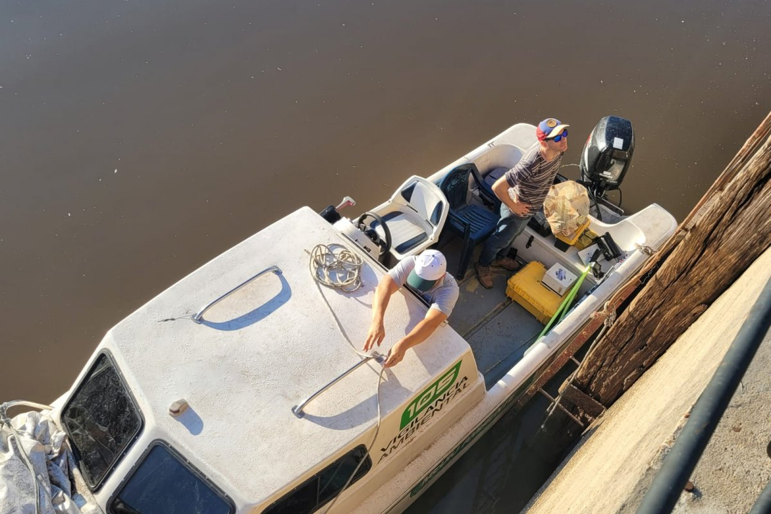 Con una batimetría, comenzaron los estudios de factibilidad técnica para el dragado del río Gualeguaychú