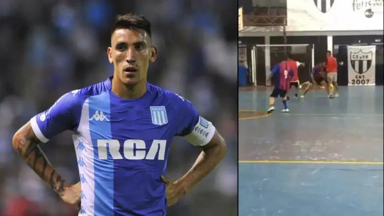 Otra vez Centurión: fue a jugar un picado y terminó protagonizando una pelea