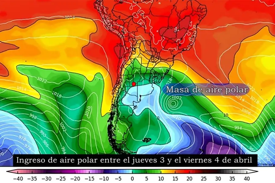 ola polar argentina