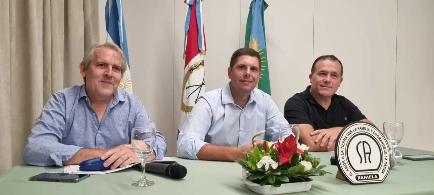Leonardo Alassia fue reelegido presidente de la Sociedad Rural de Rafaela por dos años