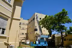 Se avanza con la obra de instalación de nuevo sistema de climatización en los quirófanos del Hospital