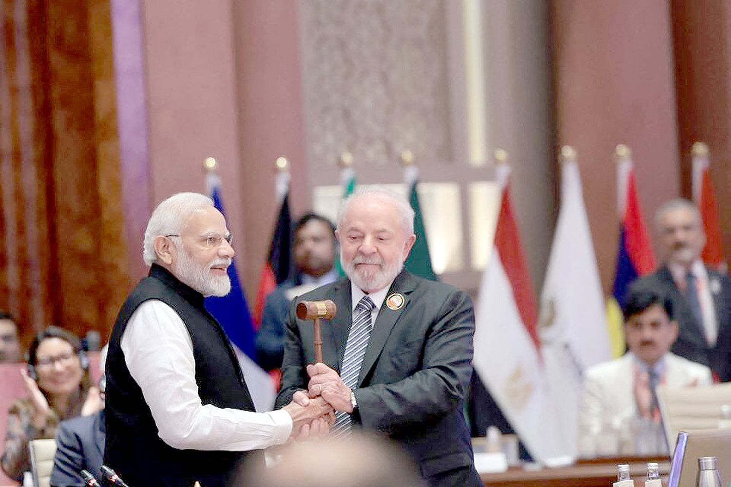 El presidente de Brasil asumió la presidencia del G20.