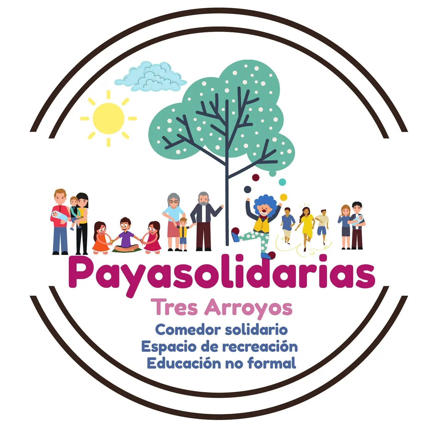 Campaña de la filial de Estudiantes de La Plata a beneficio de Payasolidarias