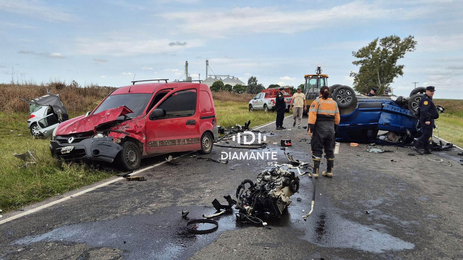 Grave siniestro vial en Ruta Provincial 11