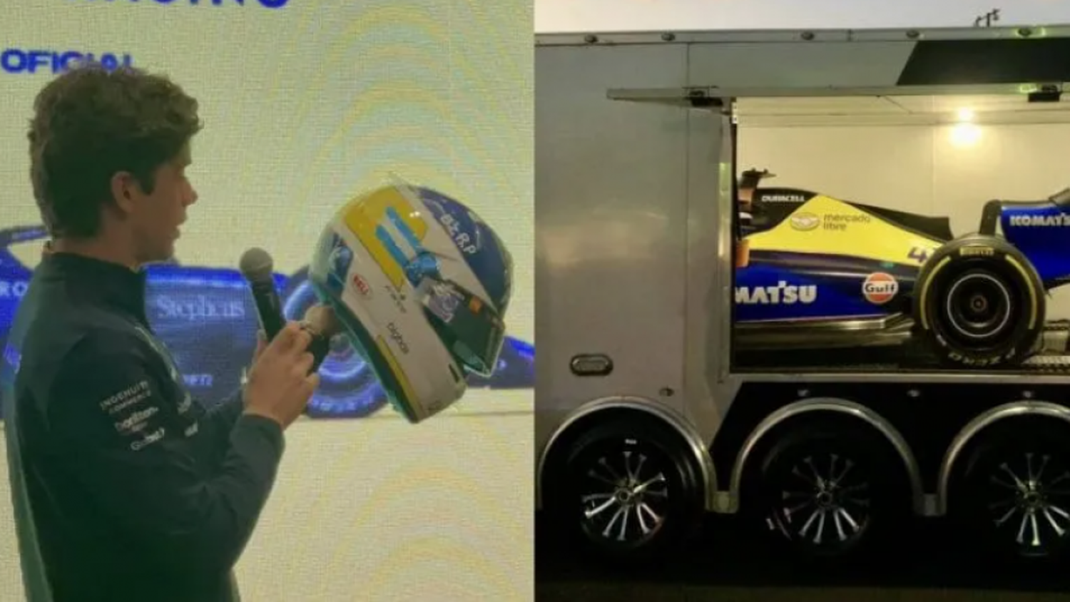 El nuevo diseño del Williams de Colapinto en la F1