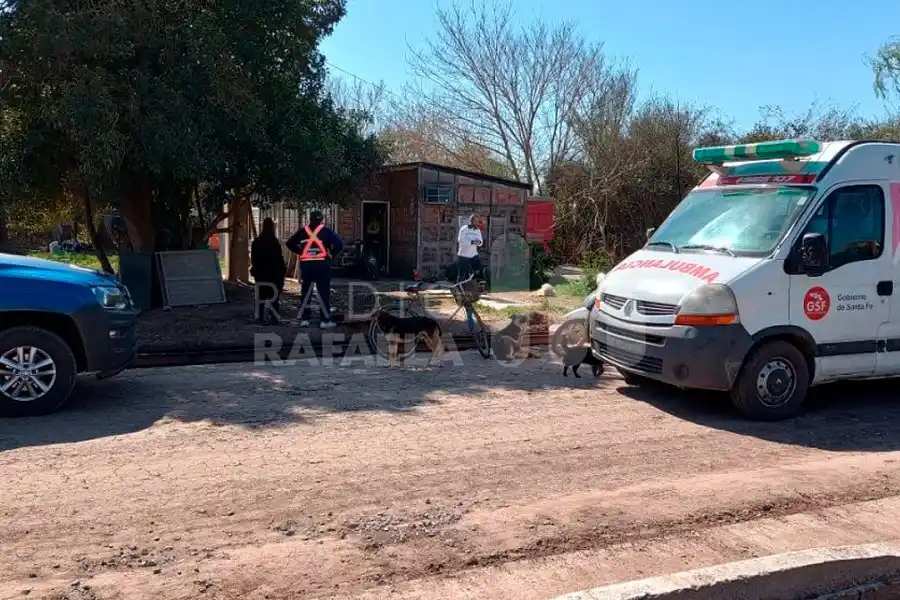 Ataliva: efectivos policiales auxiliaron a un bebé que convulsionaba