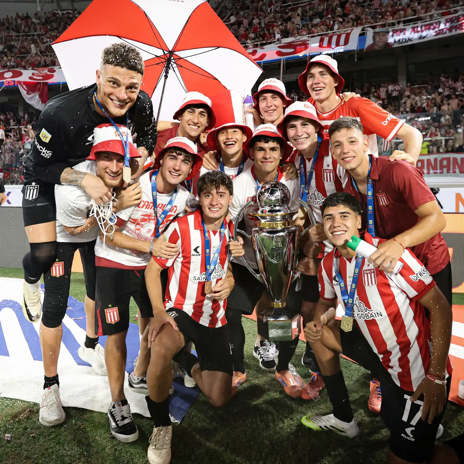 El chascomunense Tobio Burgos, que metió su primer penal en Primera, clave en el campeón Estudiantes