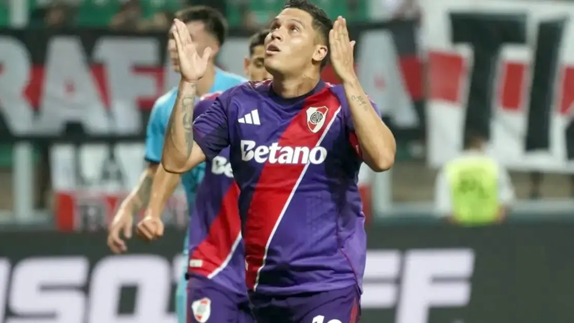 Con un penal agónico, River le ganó 1-0 a Ciudad de Bolívar y respira