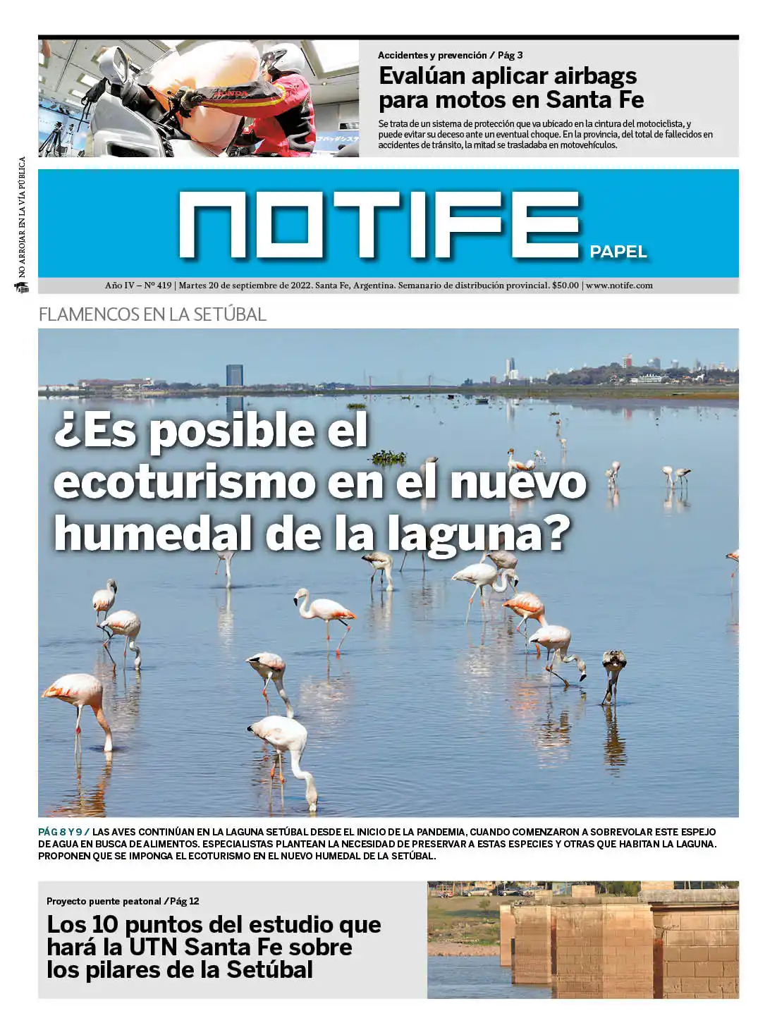 Semanario Notife: Edición N° 419