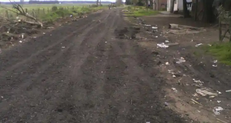 Río Tala: Trabajos de mejorado en calles