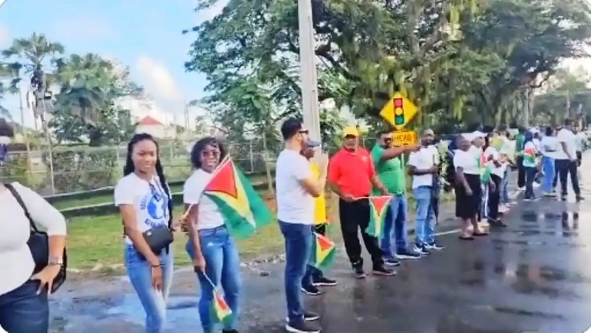 Guyaneses salieron a sus calles para contrarrestar el EFECTO REFERENDO de Maduro