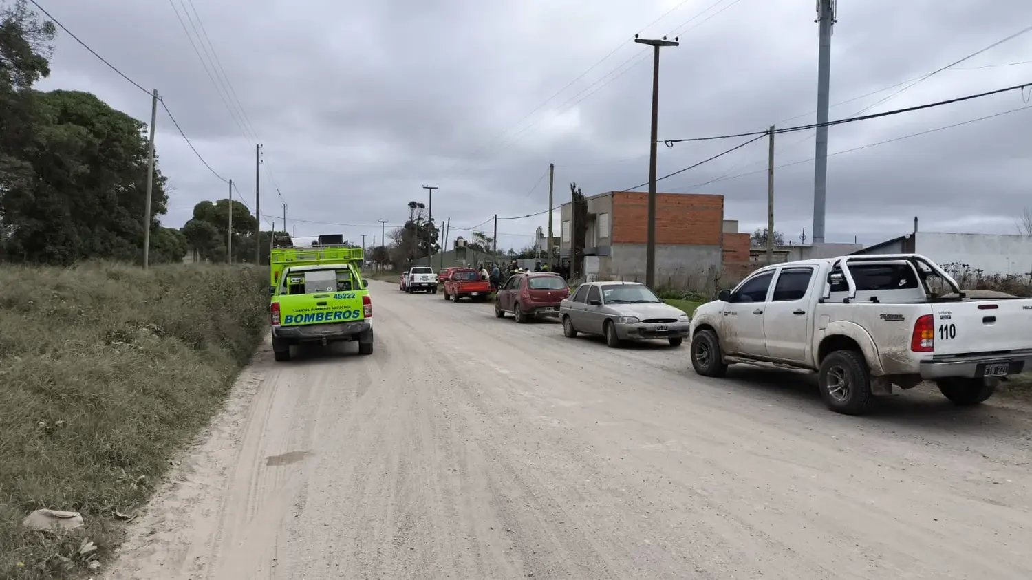 Tragedia. A raíz de un incendio en avenida 91, un hombre habría fallecido por asfixia