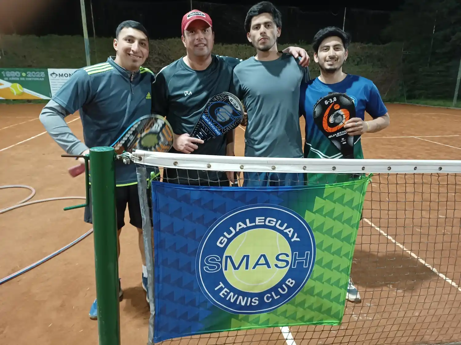Walter Cerrudo y Alejo Castaño Campeones y Agustín y Francisco Chaparro finalistas