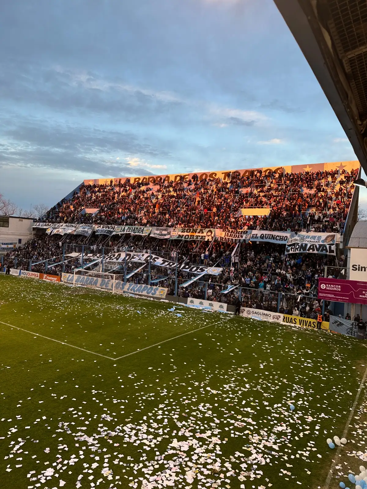 LA HINCHADA DE ATLETICO DE RAFAELA
