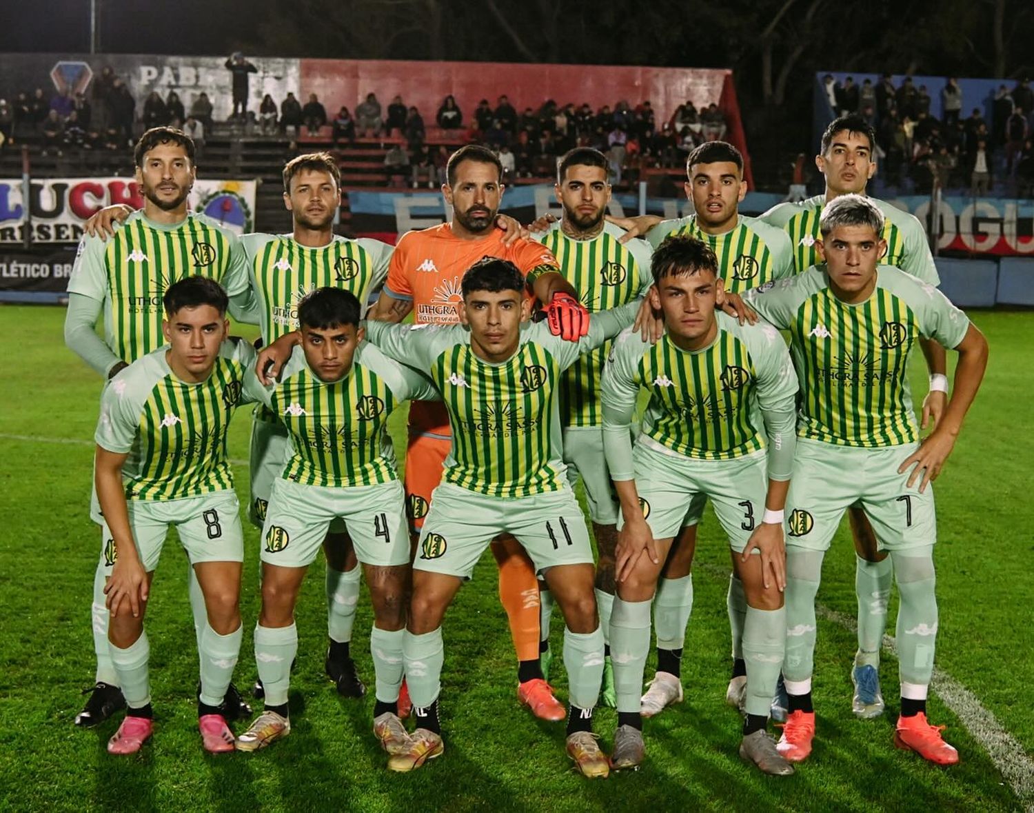 La formación titular del "Tiburon" (FOTO: Prensa Aldosivi)