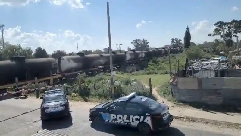 La pequeña fue traslada por su abuela al Vilela.