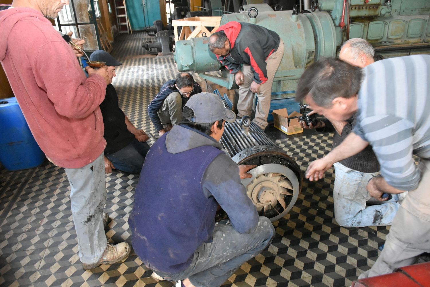 Realizaron trabajos en la planta potabilizadora