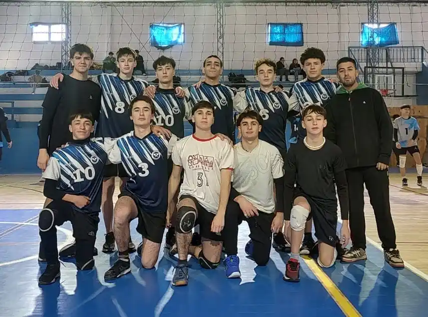 El sub18 de vóley masculino del club de Pelota terminó cuarto en la Asociación Belgranense