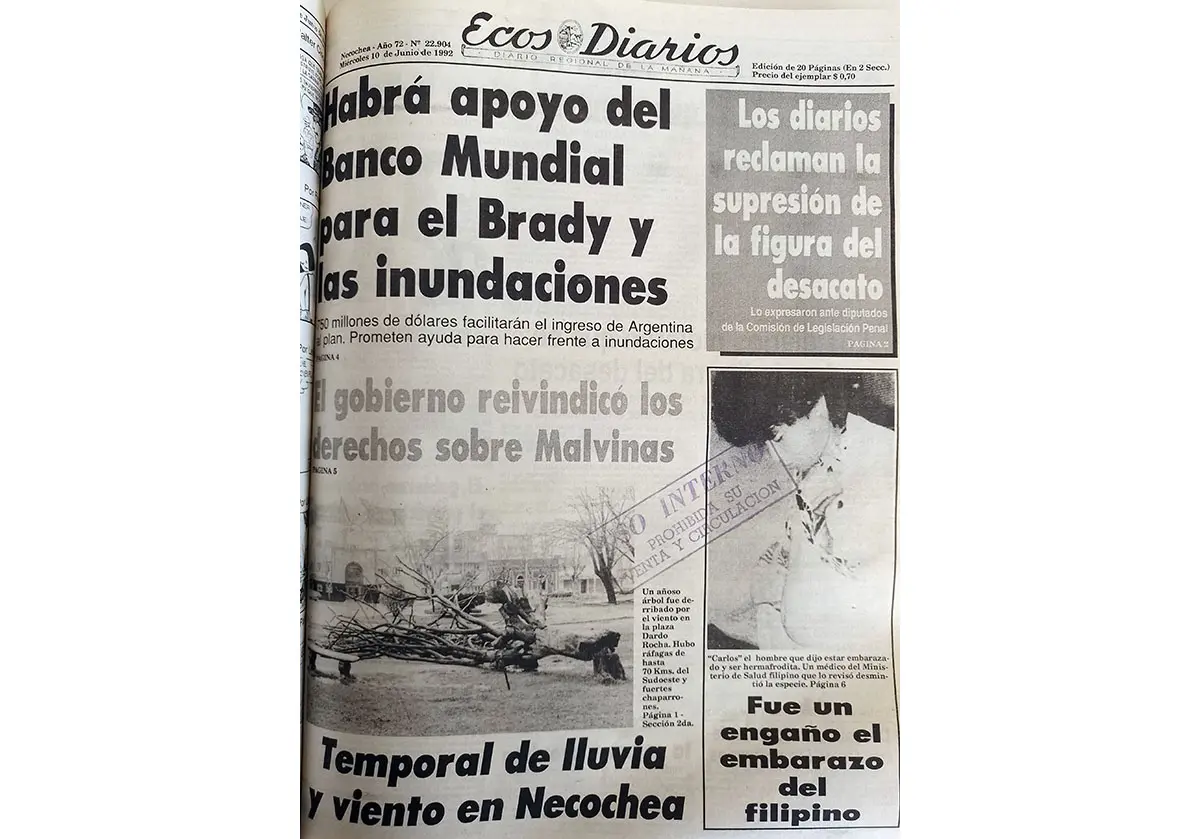 Miércoles 10 de Junio de 1992