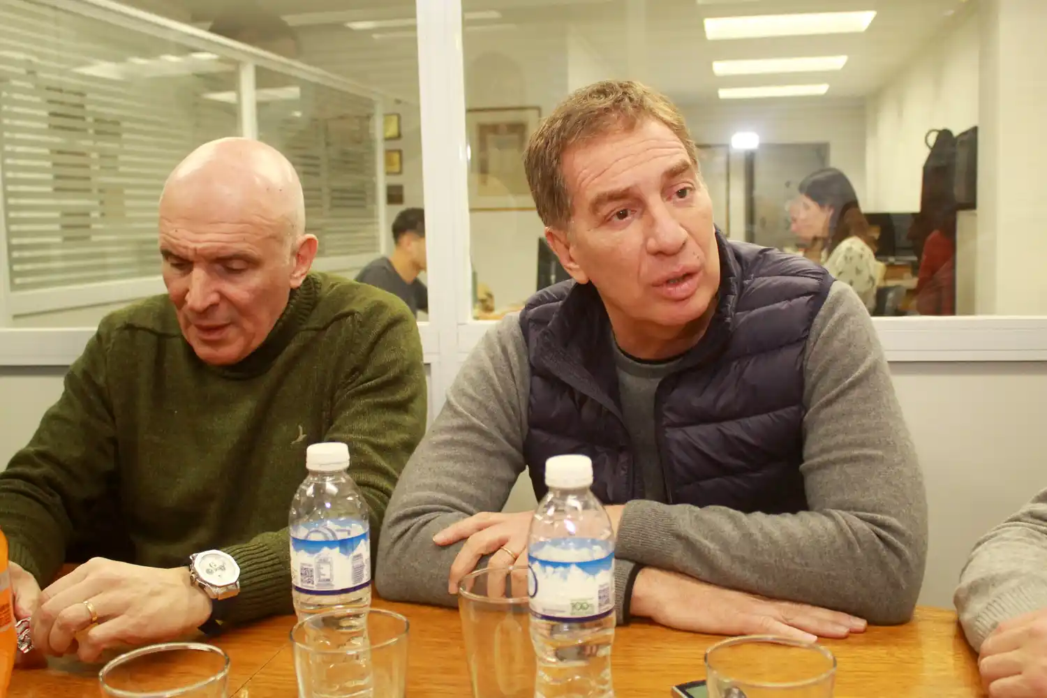 Diego Santilli y José Luis Espert en ecos Diarios