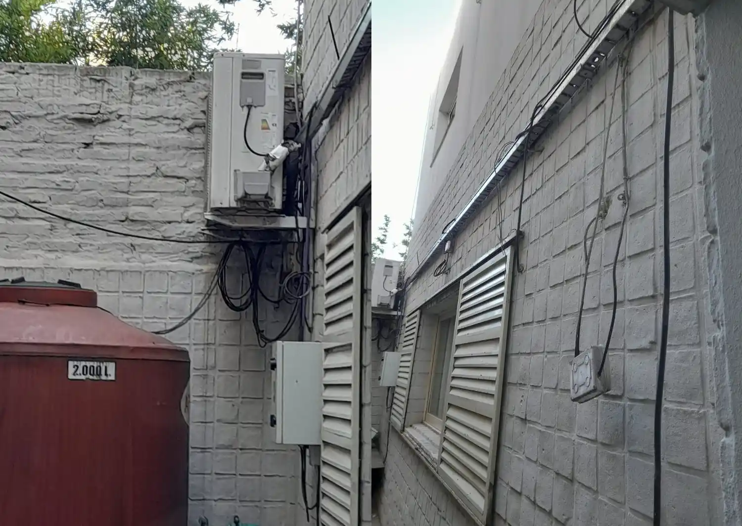 Sanatorio Coopser: “Me enredé en un cable”