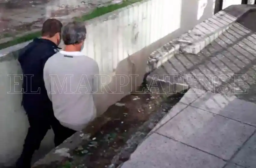 Atropelló en la escuela: García Castellanos llegó a Tribunales para declarar ante el fiscal