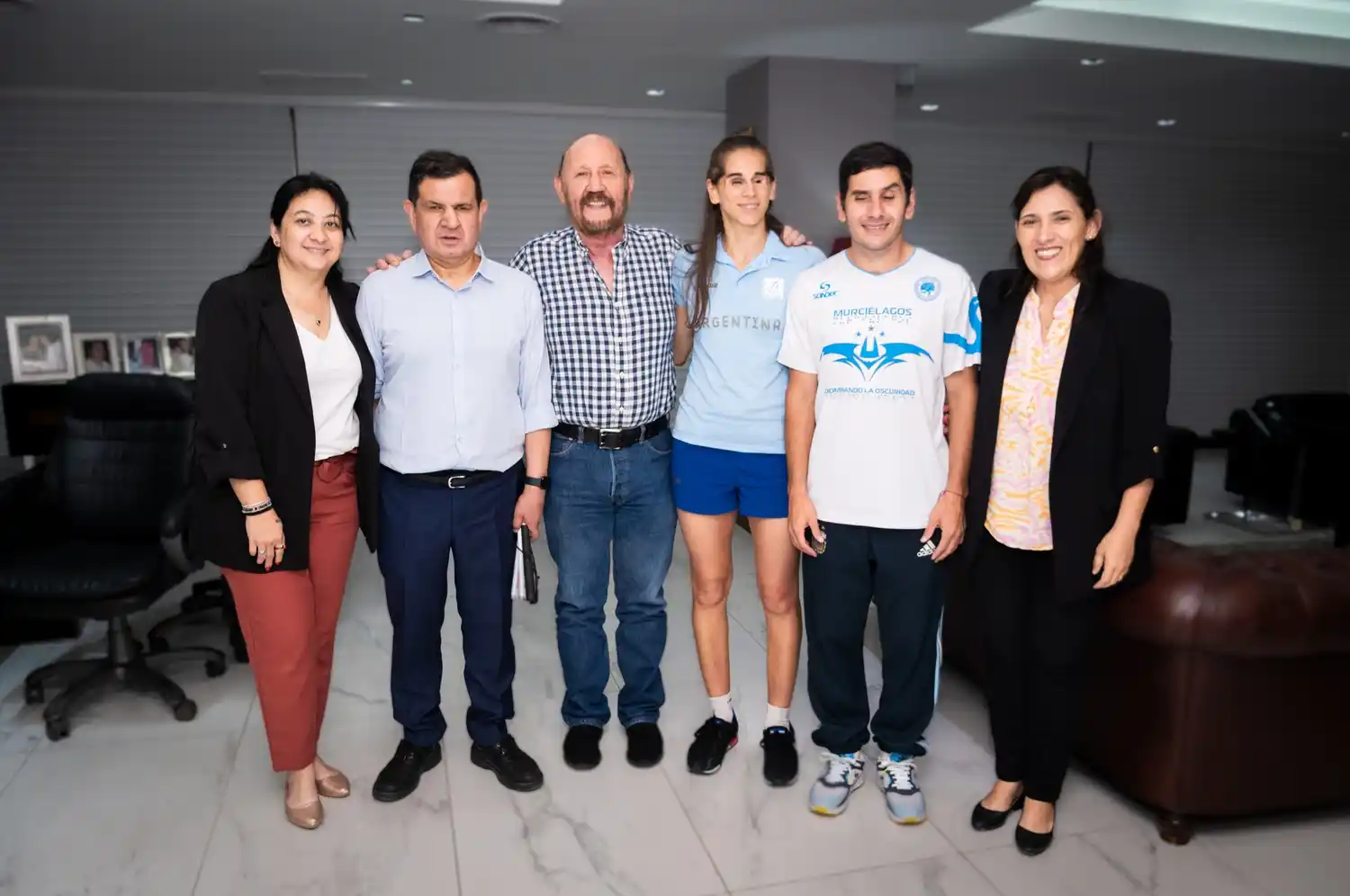 Insfrán recibió a referentes de la inclusión