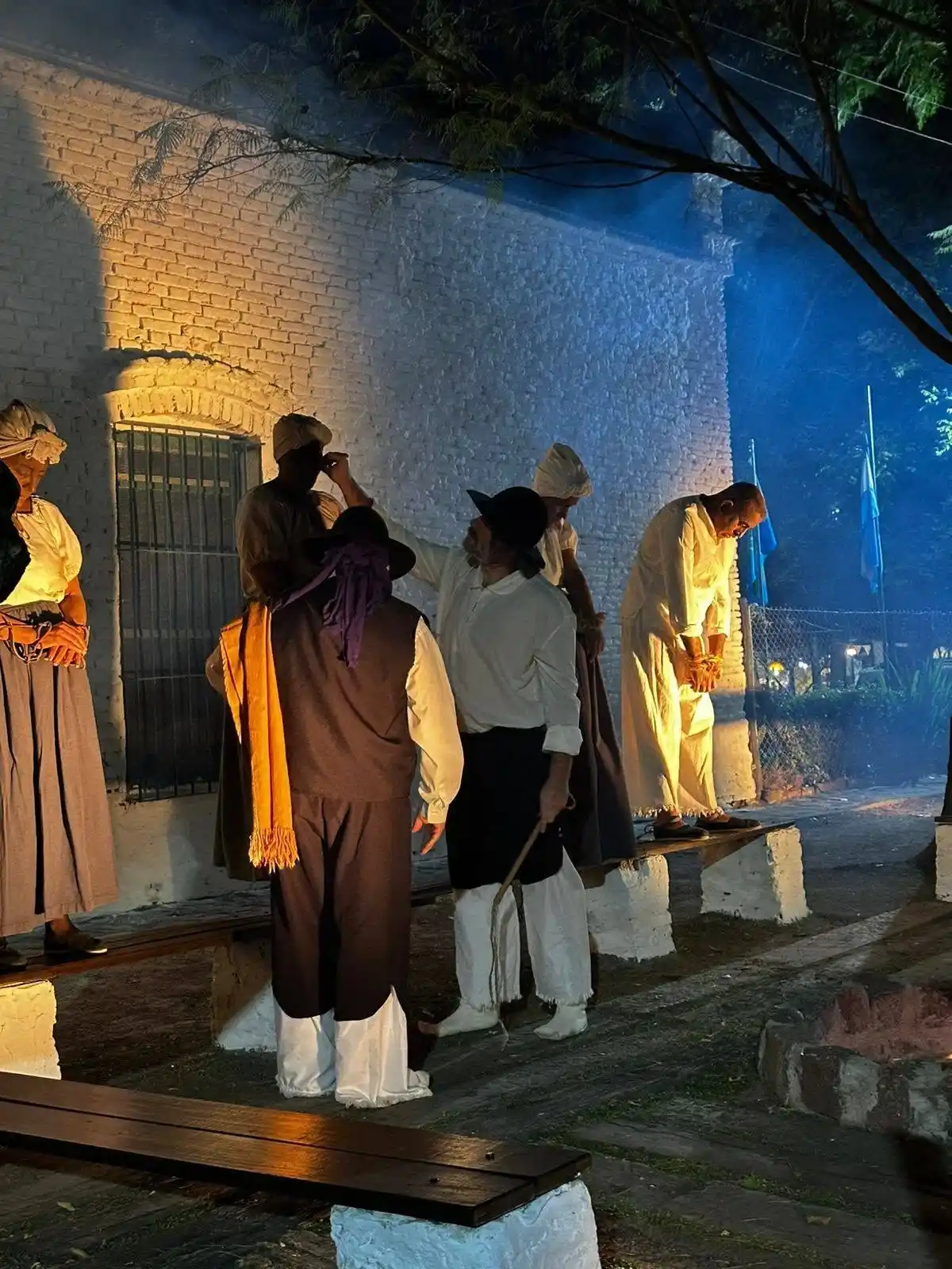 Chascomús revivió la historia afro en la Capilla de los Negros con visitas dramatizadas