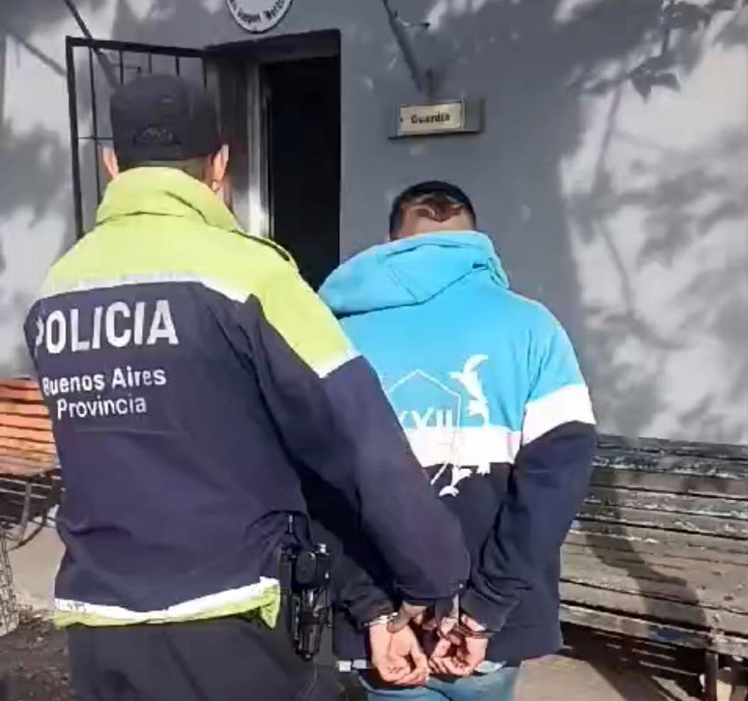 A disposición. De la Justicia permanece un sujeto apresado