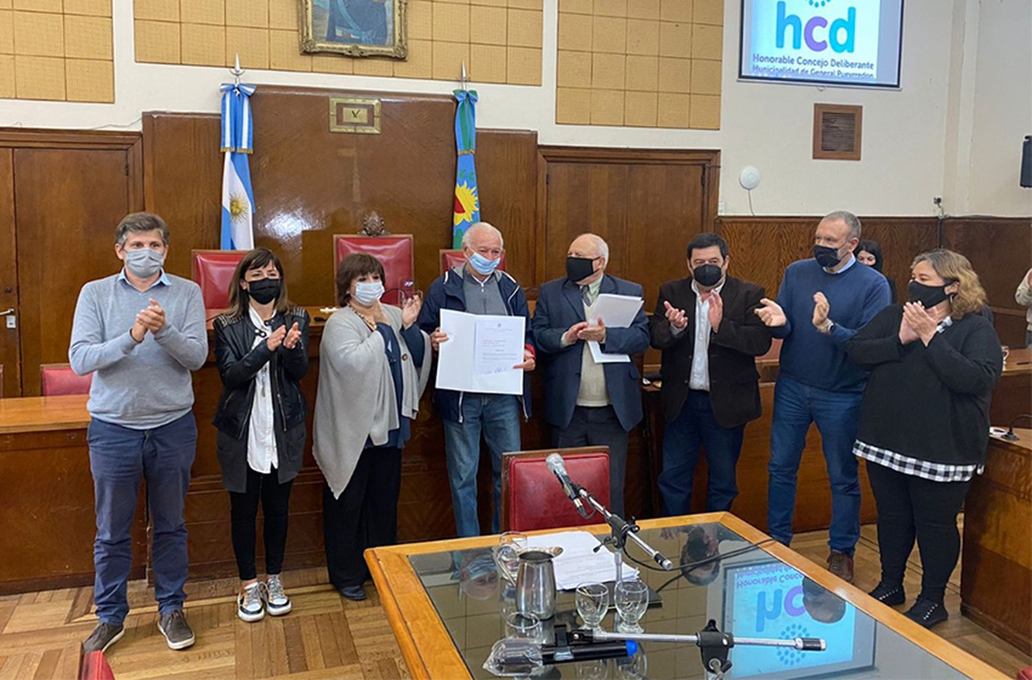 El HCD distinguió al Museo del Hombre del puerto