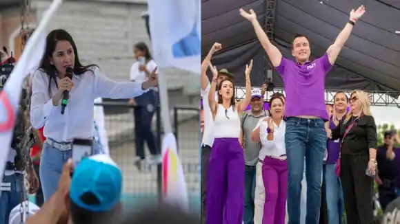Los presidenciables de Ecuador queman últimos cartuchos en el cierre de campaña