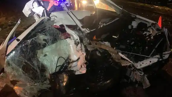 Grave accidente en la Ruta 3 Sur, a la altura de Villarino: una mujer murió y tres personas fueron hospitalizadas