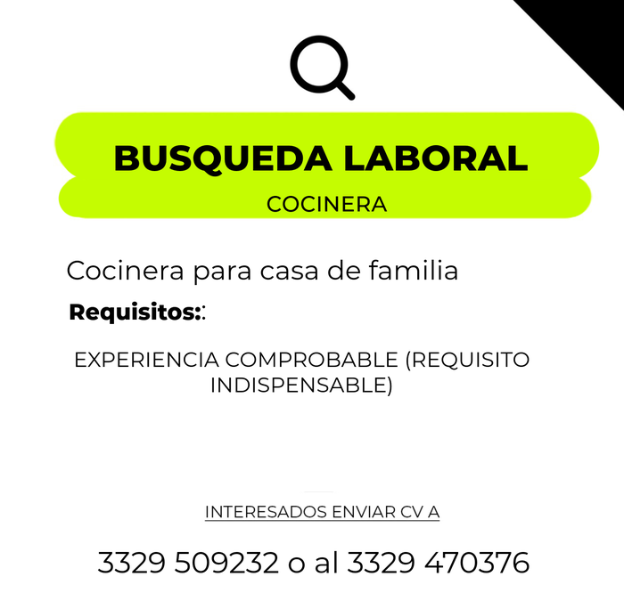 cocinera