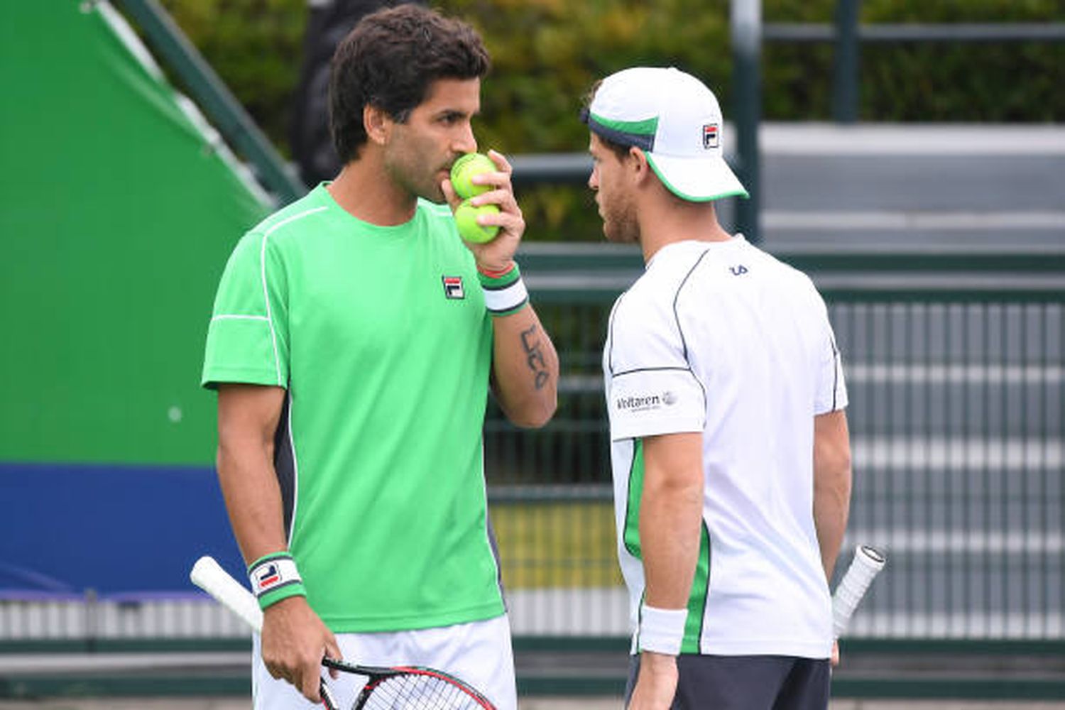 “Machi” quedó eliminado en el debut junto a Schwartzman