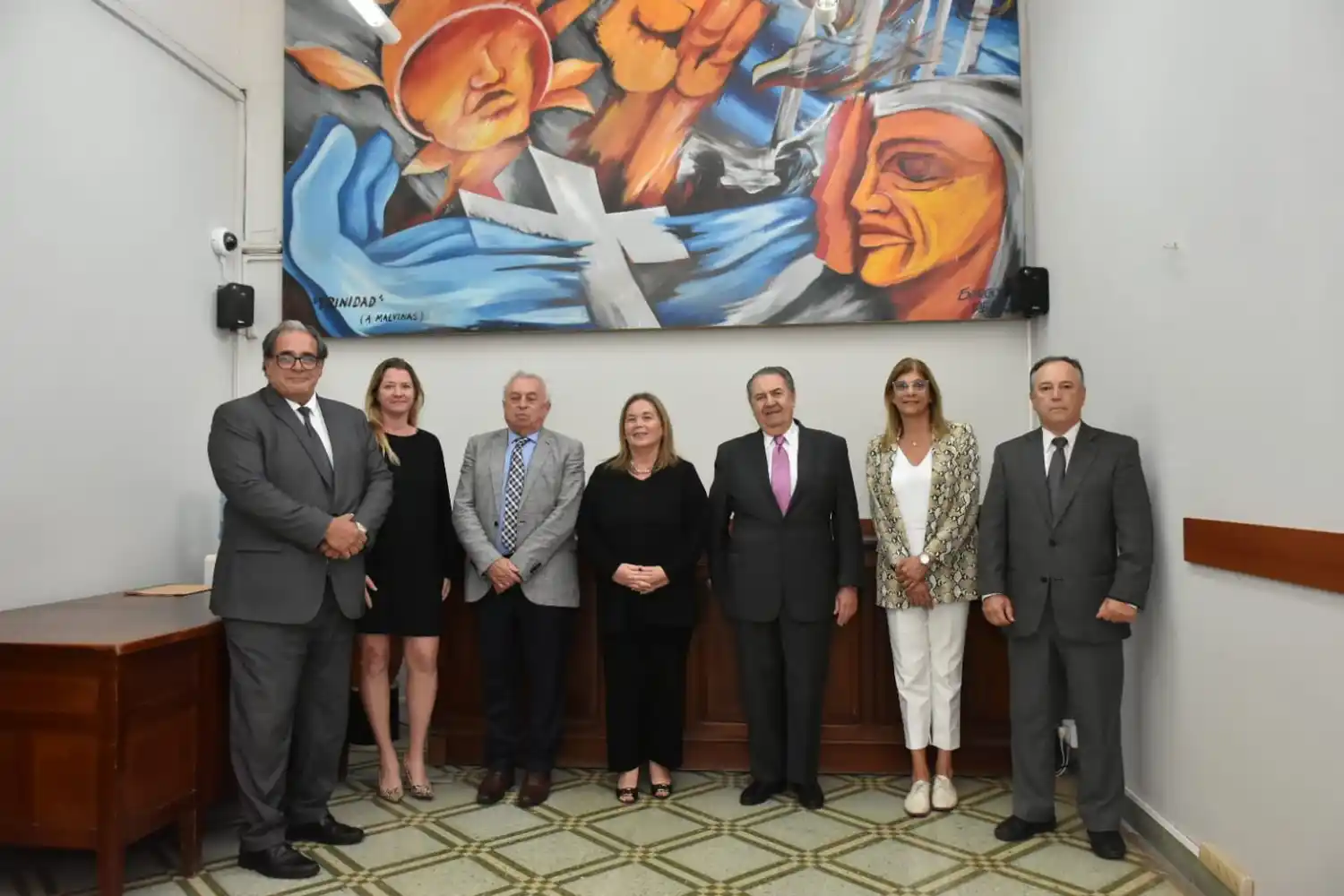 Denominan “Héroes de Malvinas” a una sala de los tribunales de Diamante en homenaje a la gesta