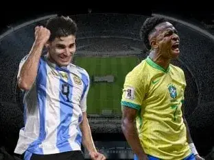 Julián y Vinicius, duelo de grandes delanteros desde las 21.