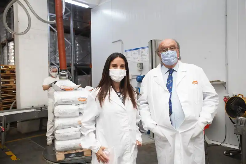 Una empresa láctea liderada por mujeres recibió financiamiento del BICE para aumentar su producción