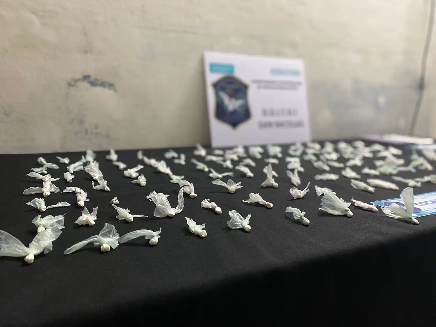 cocaína secuestrada drogas allanamiento