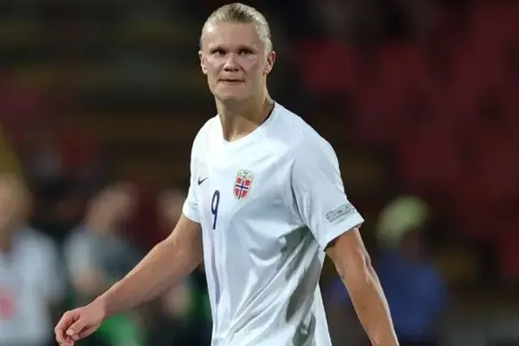 Haaland se lesionó y es baja en la Selección de Noruega