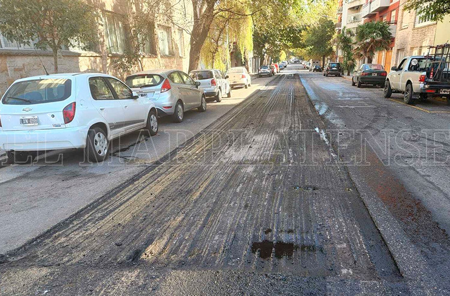 Con personal y fondos municipales inició a construcción de la red de ciclovías