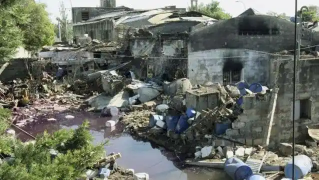 Luego de la explosión continúan internadas dos personas en estado crítico