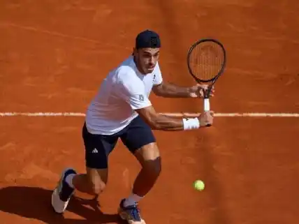 Cerúndolo se metió en los 8° de final del Madrid Open. Foto: EFE