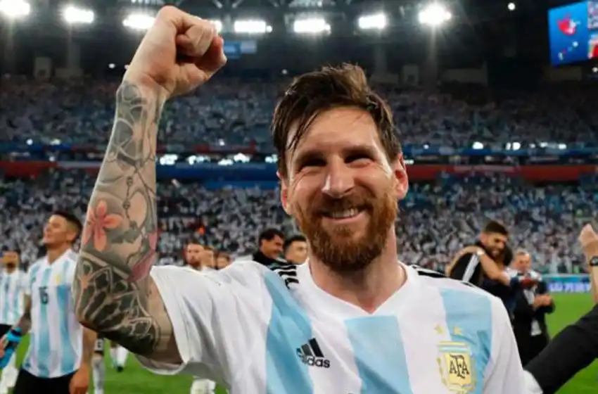 Messi no ocultó su alegría y felicitó a Argentina por el pase a la final del Mundial