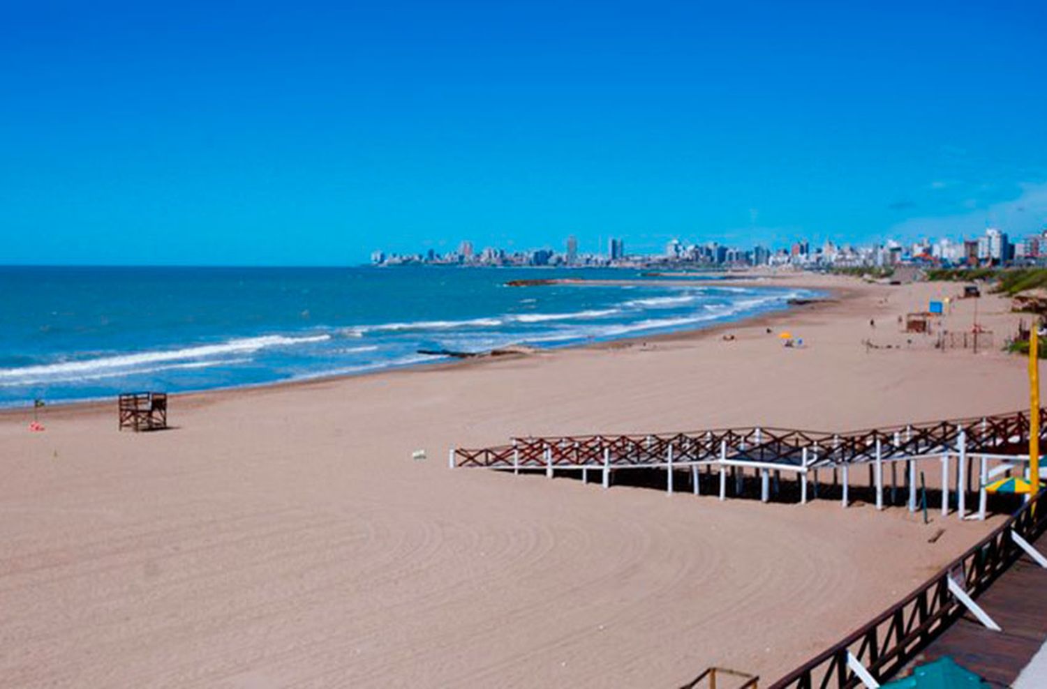Clima en Mar del Plata: día fresco pero con mucho sol