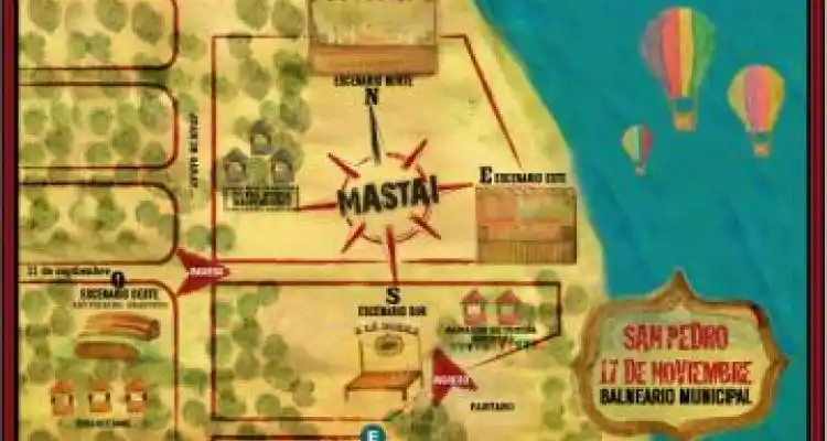 A diez días, acondicionan el Balneario para el Festival Mastai